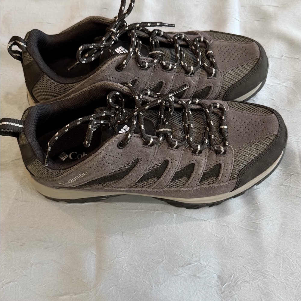 Columbia Men's Dark Gray and Black Trail Sneakers 9W